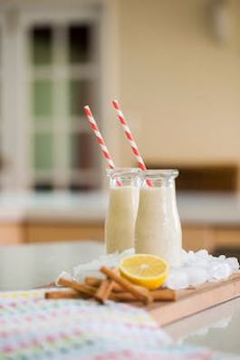 Cinnamon Banana lassi