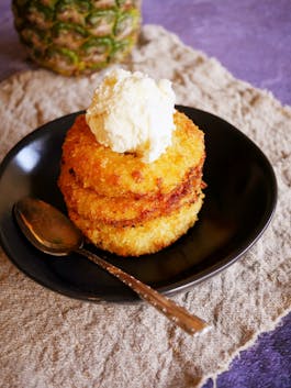 Airfryer Pineapple Fritters P Air Fryer