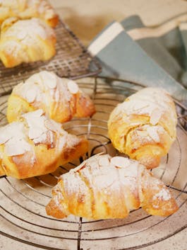 Almond Frangipane Croissant P Fotor