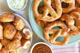 Amish Soft Pretzels Overhead