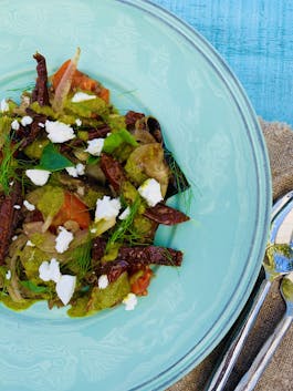 Aubergine and Fennel Braise OH CU P