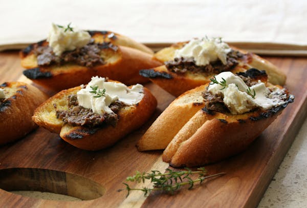 Baguette-with-Olive-Tapenade