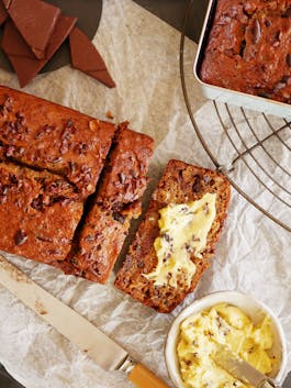 Banana Bread with Cacao Nibs