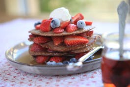 Basic Teff Flour Pancakes