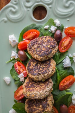 Beef and Vegie Rissoles P