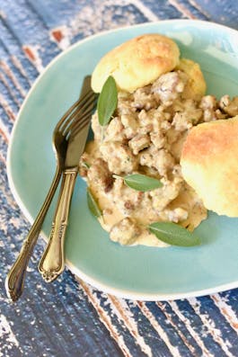 Biscuits and Sausage Gravy