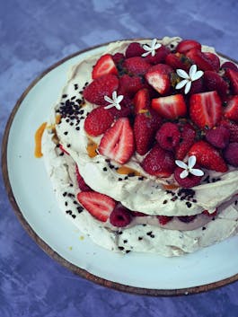 Brew Choc Pavlova Stack