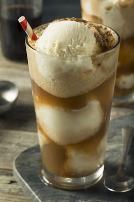 Brown Cow Ice Cream Float P