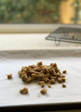 Brown Sugar Crumble pre cooked