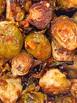 Brussels Sprouts with Lime and Pistachios