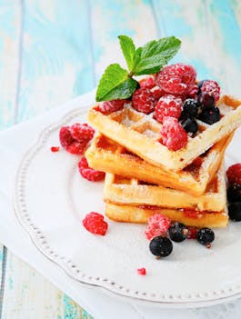 Buttermilk Yeast Waffles