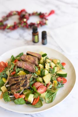 Cambodian Black Pepper Beef Salad