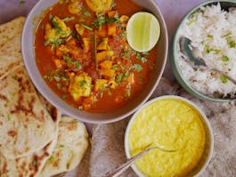 Cape Malay Chicken with Turmeric Yoghurt LS