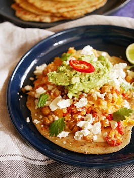 Cauliflower Chickpea Tacos P TENINA