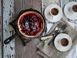 Champagne Berry Dutch Baby