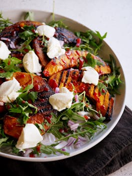 Char Grilled Pumpkin Salad Fotor