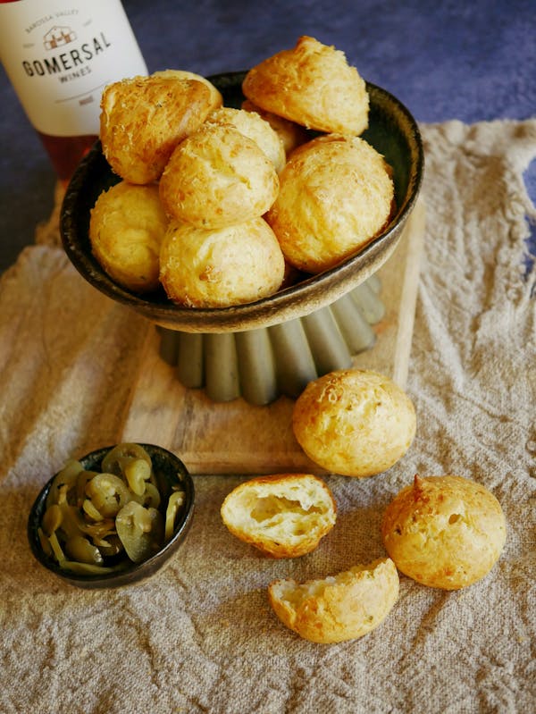 Cheese Jalapeno Gougere Poppers 1 P Thermomix