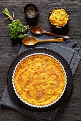 Cheesy Polenta Pie