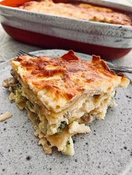 Chicken Alfredo Lasagne