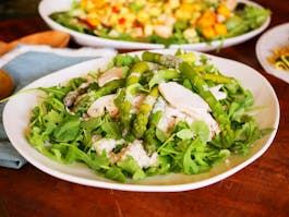 Chicken Asparagus Salad with Buttermilk Dressing LS Thermomix