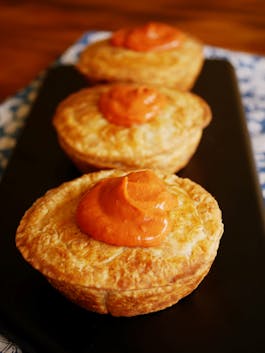 Chicken Pies with Spelt Puff P Pie Maker