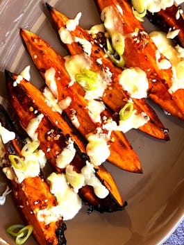 Chilli Honey Roasted Sweet Potato