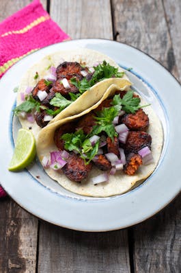 Chilli L Ime Fajitas with Chorizo