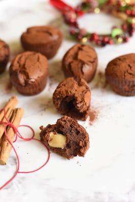 Chocolate Marzipan Friands