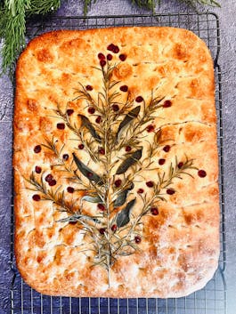 Christmas Tree Focaccia