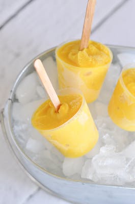 Citrus Turmeric Sorbet Pops