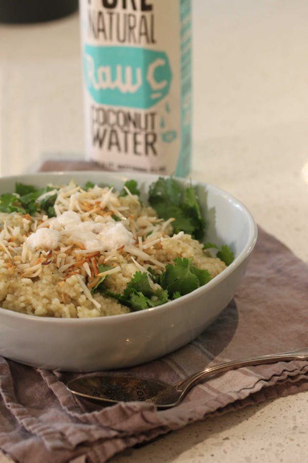 Coconut Water Rice