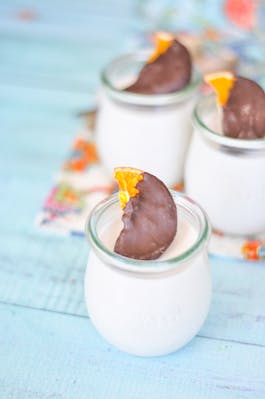 Coconut and Cinnamon Panna Cotta