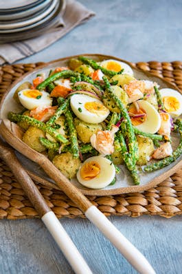 Crayfish Potato and Green Bean Salad