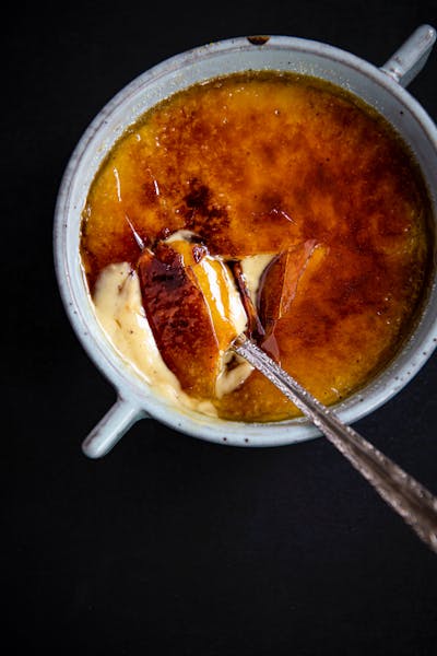 Pistachio Creme Brulee