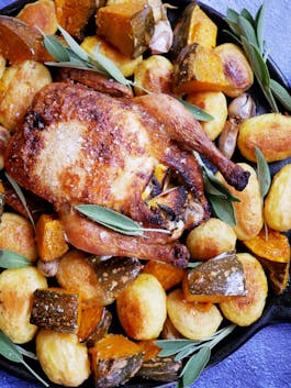 Crispy Skin Roast Chicken