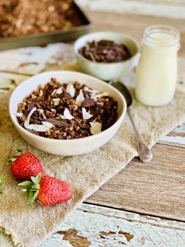 Dark Chocolate Granola With Pink Salt 34