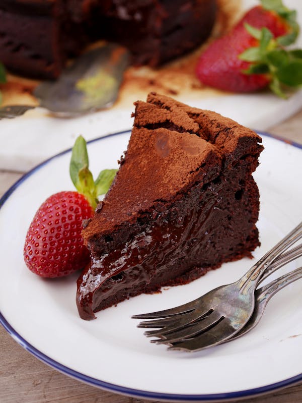 Decadent Chocolate Truffle Cake Slice TENINA