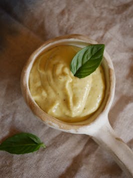 Eggless Basil Aioli