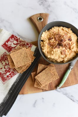 Fennel Garlic EVOO crackers