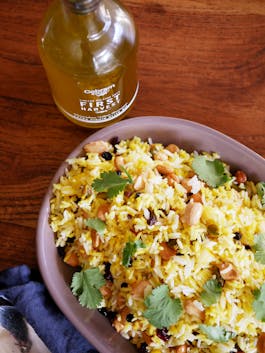 Fragrant Saffron Pilaf Fotor