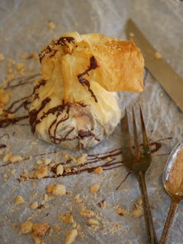 Fried Pastry Ice Cream Parcel CU P