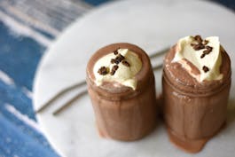 Frosty Chocolate Vodka Shake