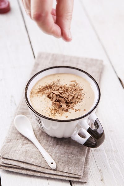 Frothy Coconut Chocolate Punch