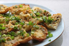 Garlic-Cheesey-Crostini