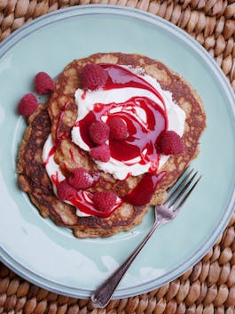 Gluten Free Overnight Almond Pancakes P Fotor