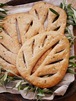 Herbed Walnut Fougasse P Fotor