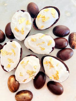 Homemade Marshmallow Creme Eggs filter