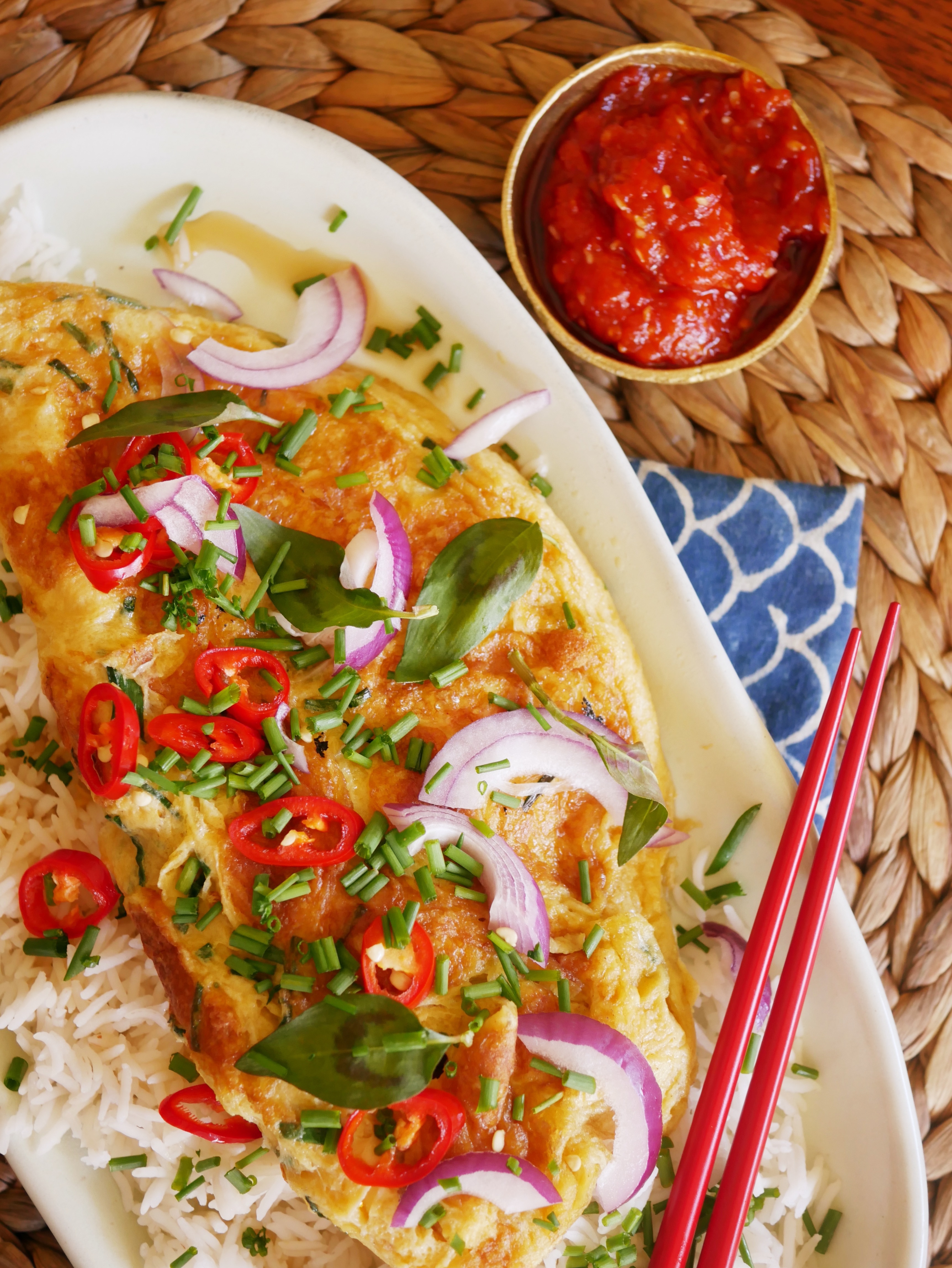 Thermomix Recipe: Khai Jiao - Thai Omelette | Tenina.com