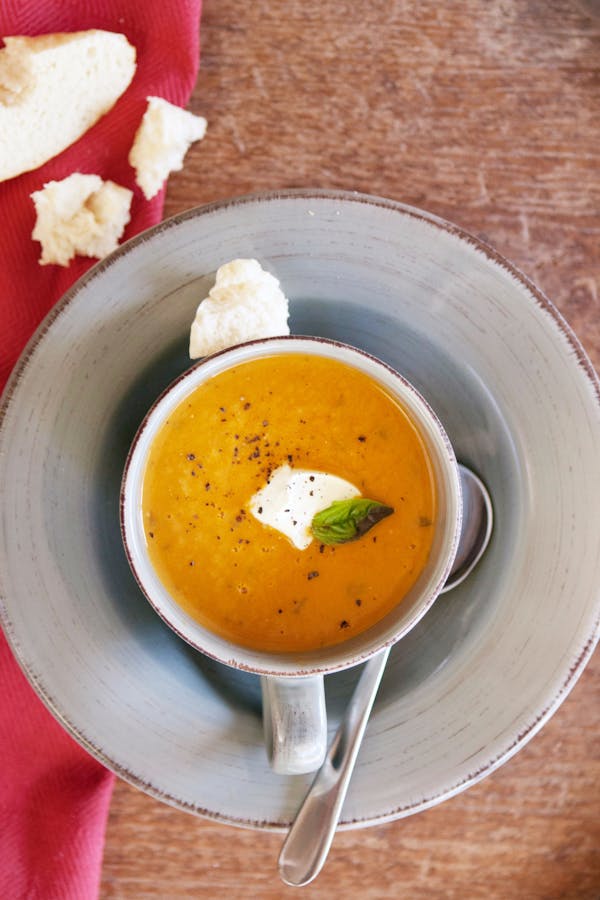 Leek and Tomato Soup P Thermomix