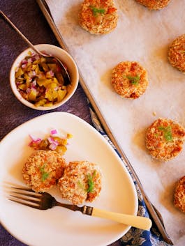 Lemon and Dill Salmon Patties TENINA